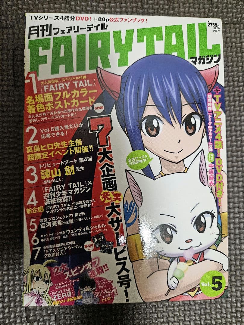 FAIRY TAILマガジン 1-13巻セット ＋ DVD付きマガジン