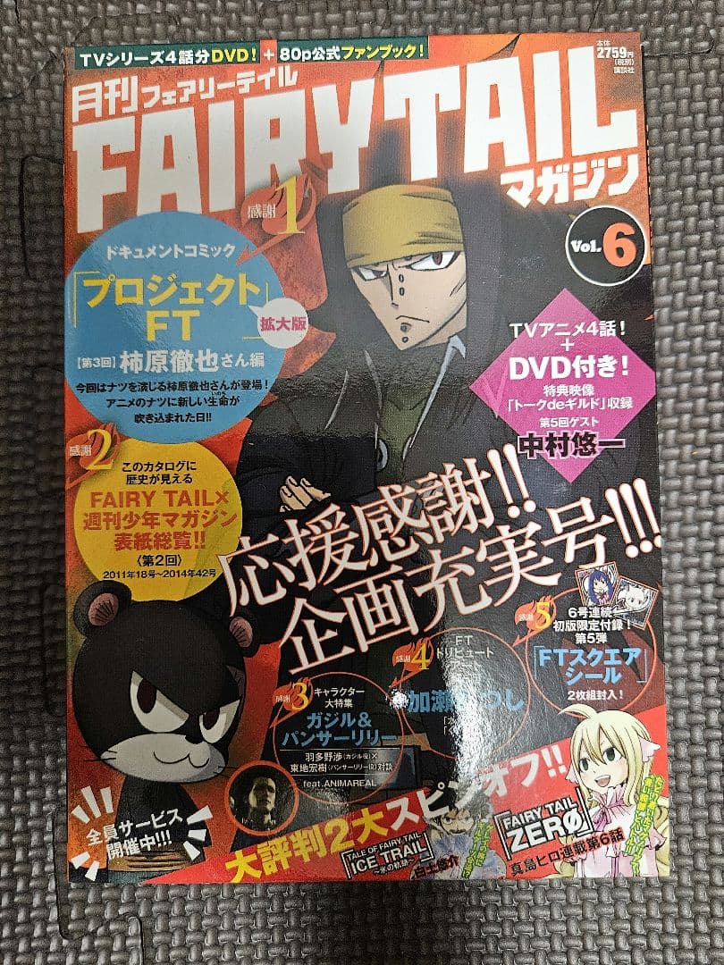 FAIRY TAILマガジン 1-13巻セット ＋ DVD付きマガジン