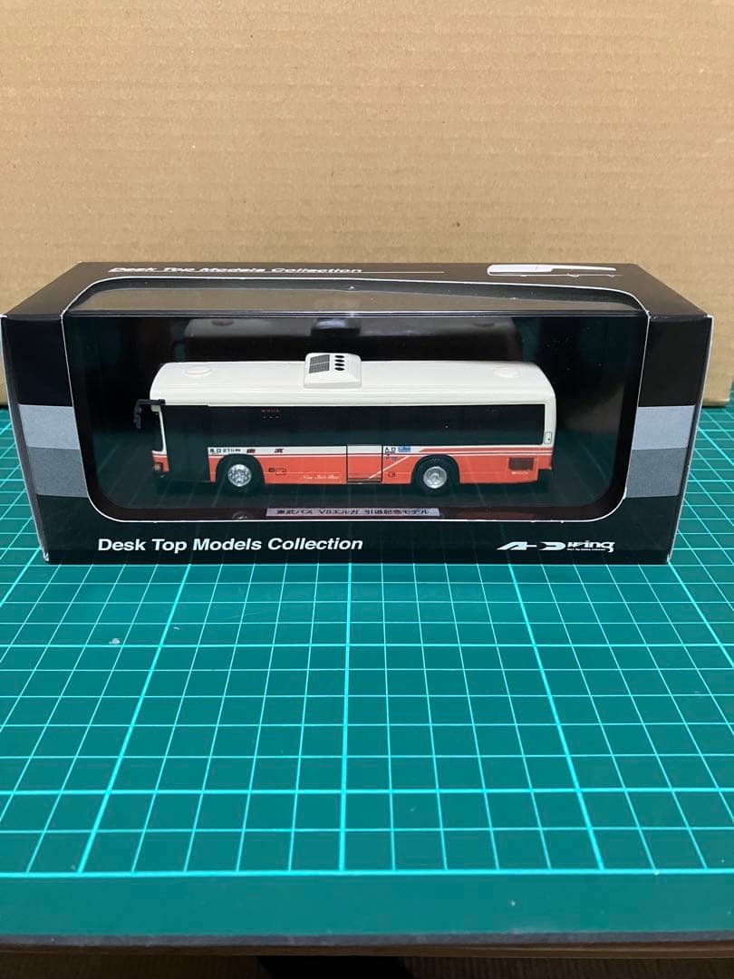 アド・ウィング製　東武バスV8エルガ引退記念モデル　新品　1/80 希少