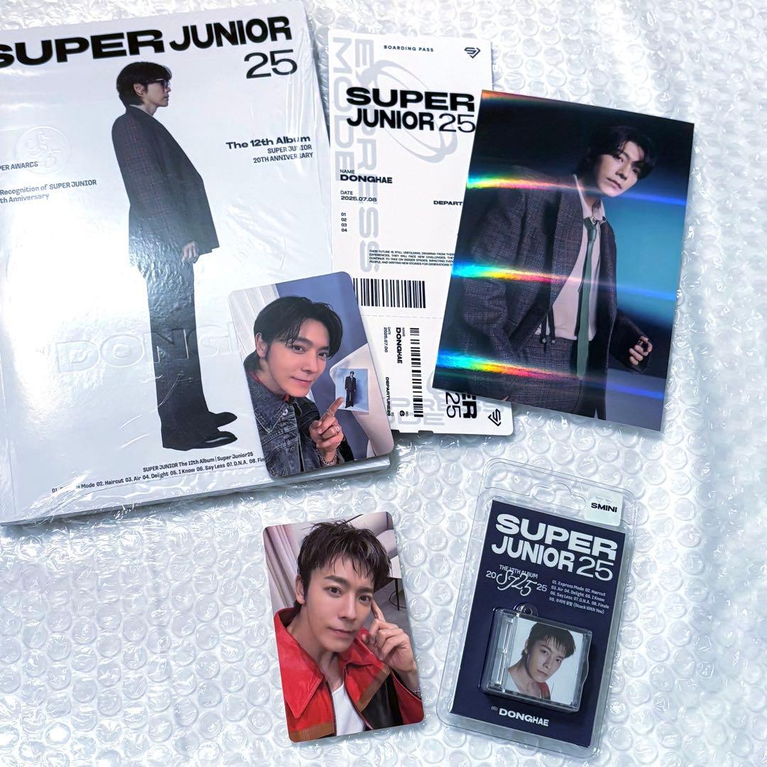 super junior 25 ドンヘ トレカ SMini photo book