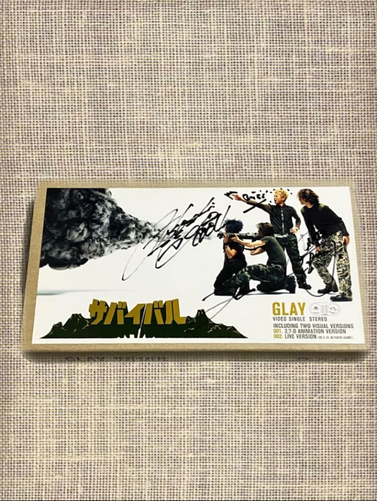 GLAY サバイバル ビデオ サイン
