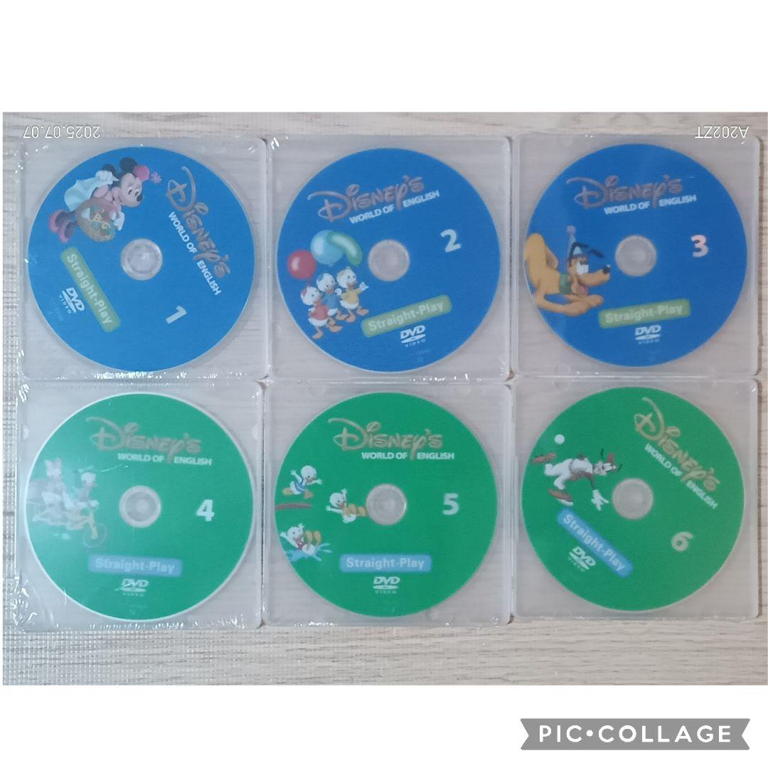 94‐②DWE ディズニー英語システム ストレートプレイDVD1〜6巻