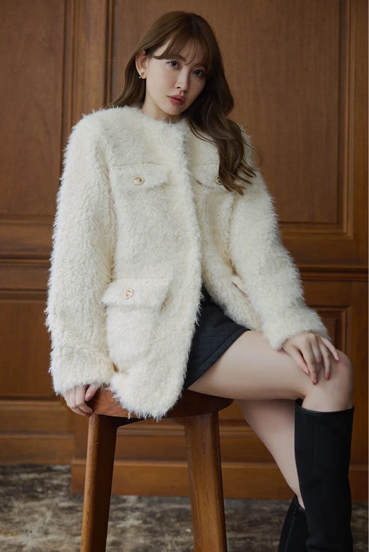 ジャケット・アウター herlipto  Faux Fur Coat