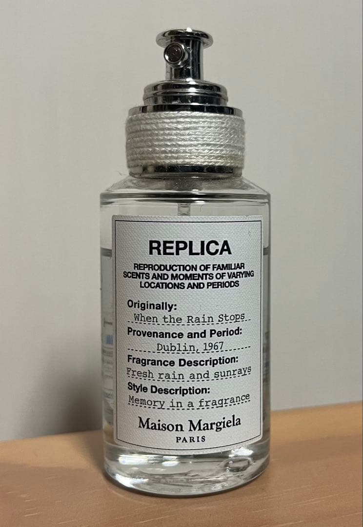 REPLICA When the Rain Stops 香水
