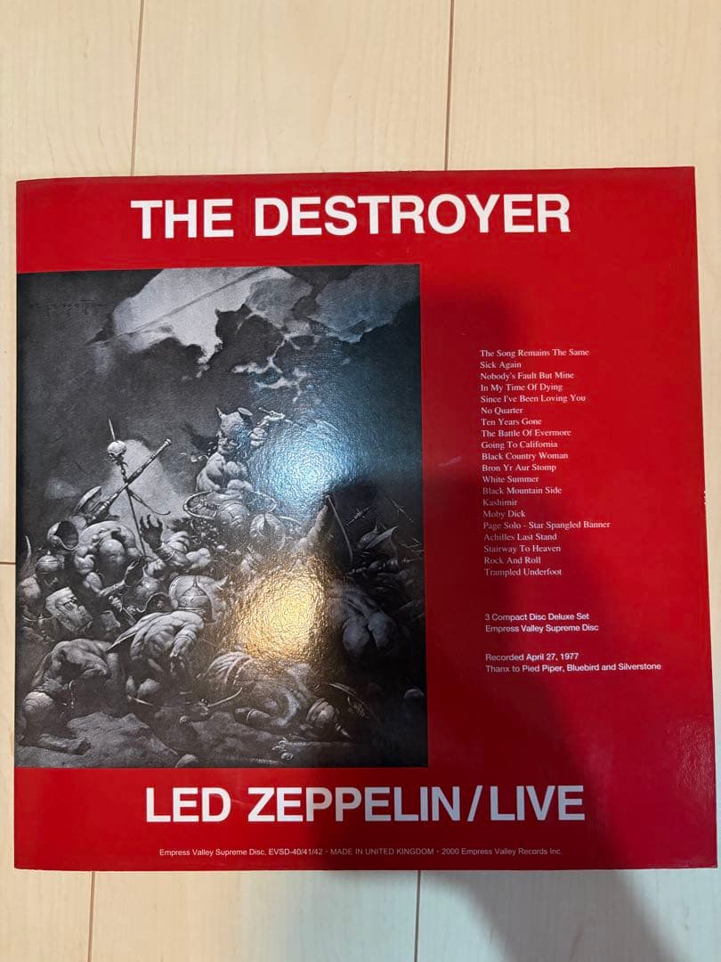 洋楽 LED ZEPPELIN THE DESTROYER 3CD