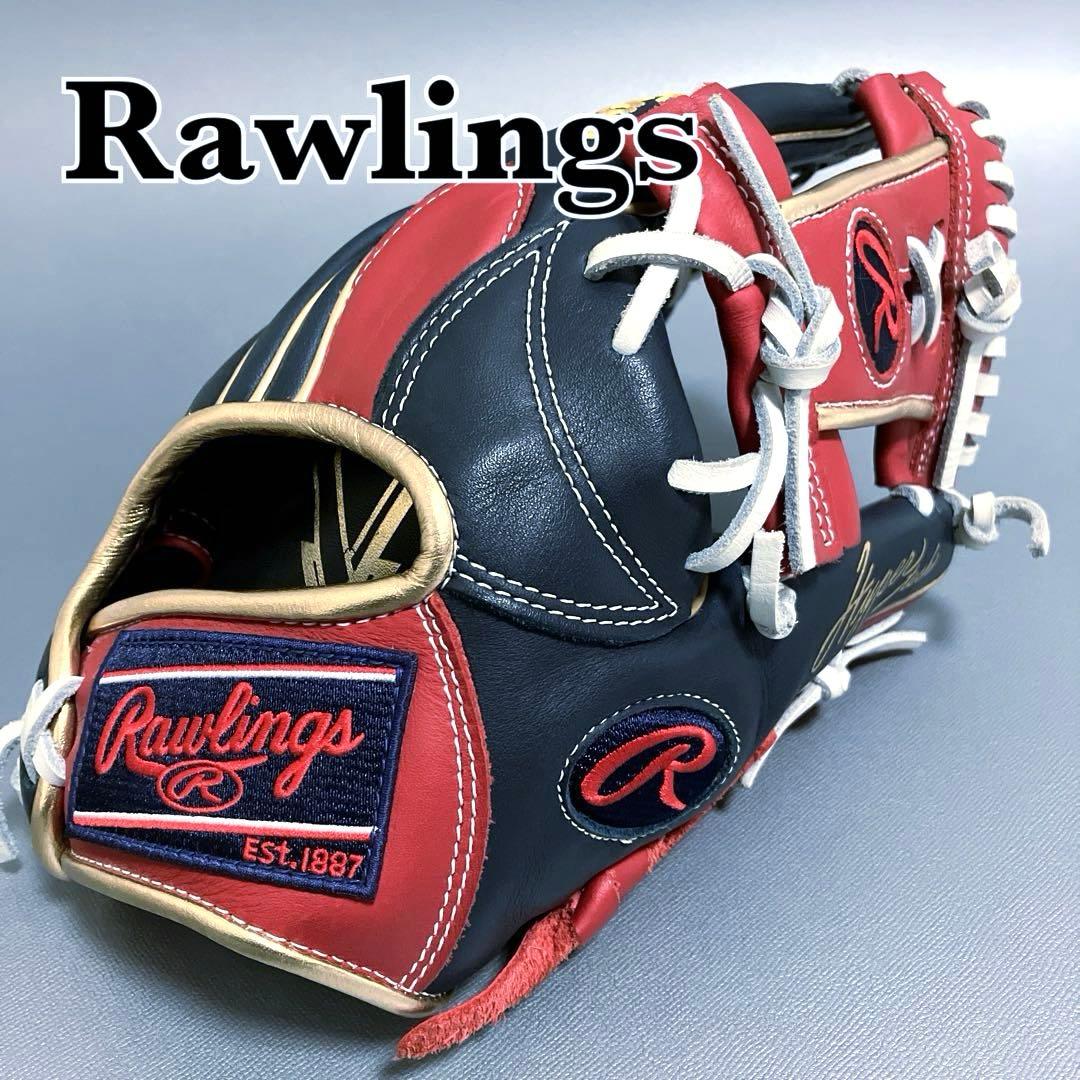 美品✨　Rawlings Hypertech 11 1/4inch 軟式グローブ