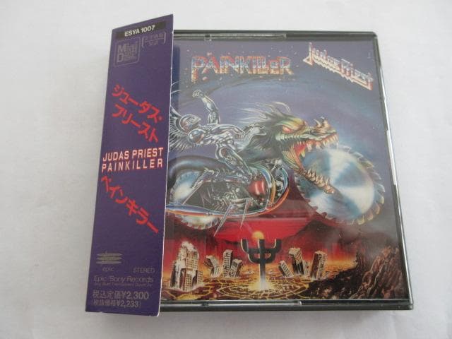 超希少 JUDAS PRIEST／帯付き PANKILLED MD ミニディスク