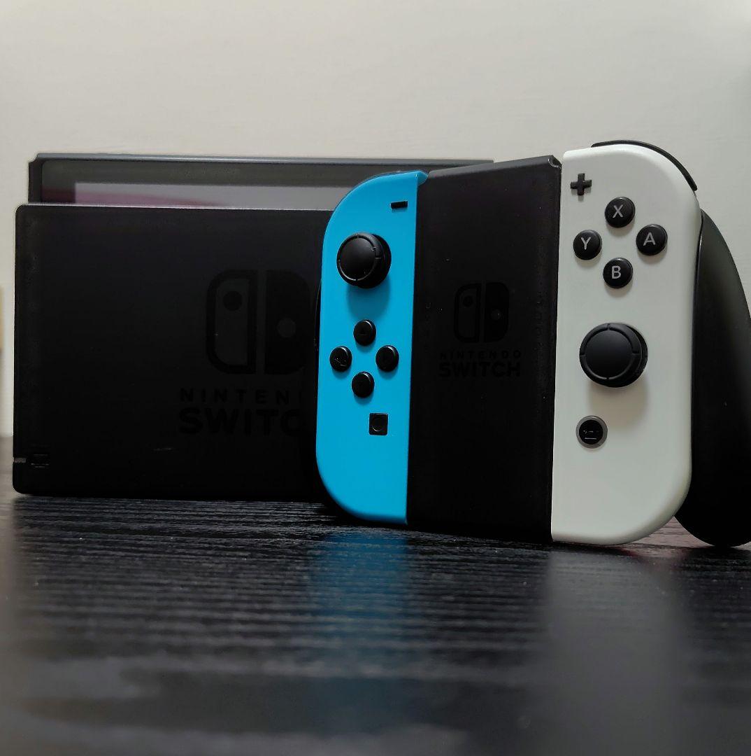 Nintendo Switch 青/白 本体 + 付属品
