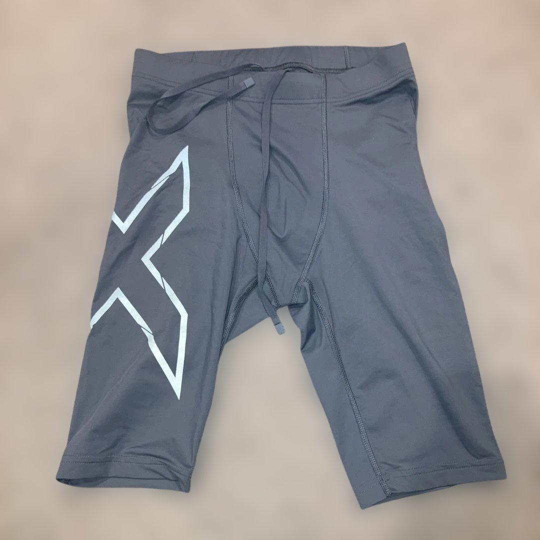 【美品】2XU MCSランコンプショーツ MA5331B メンズ S 限定カラー