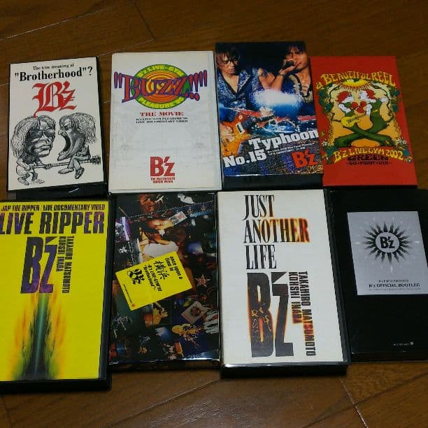 B'z VHS 8本セット