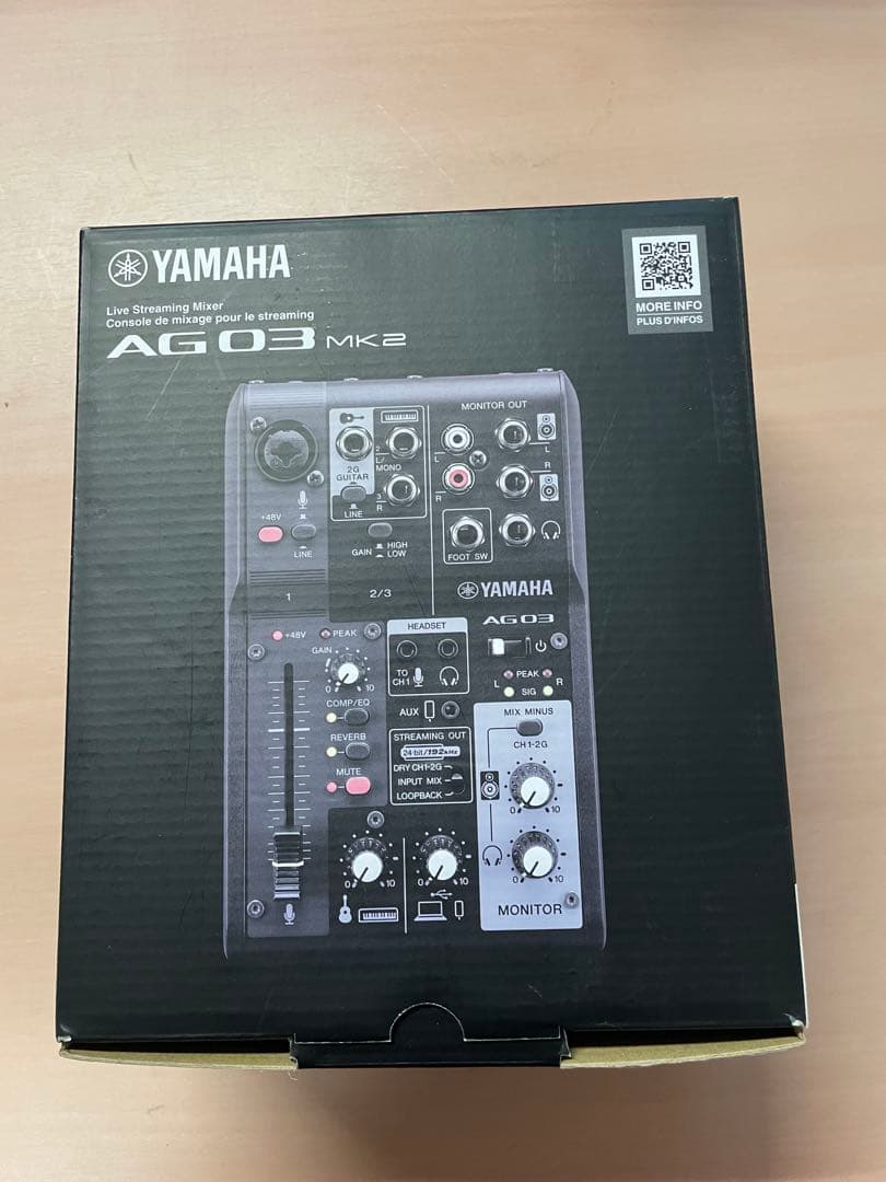 YAMAHA AG03 MK2 ミキサー
