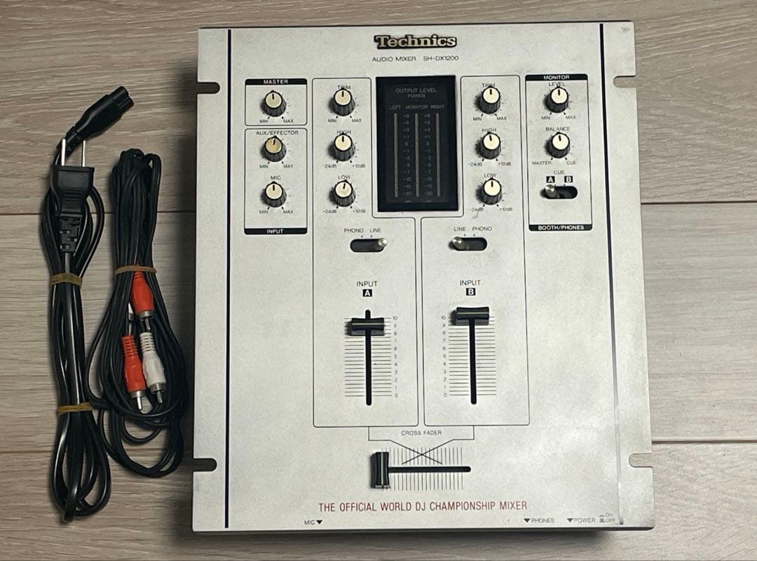 【動作品】technicsテクニクス SH-DX1200 DJミキサー