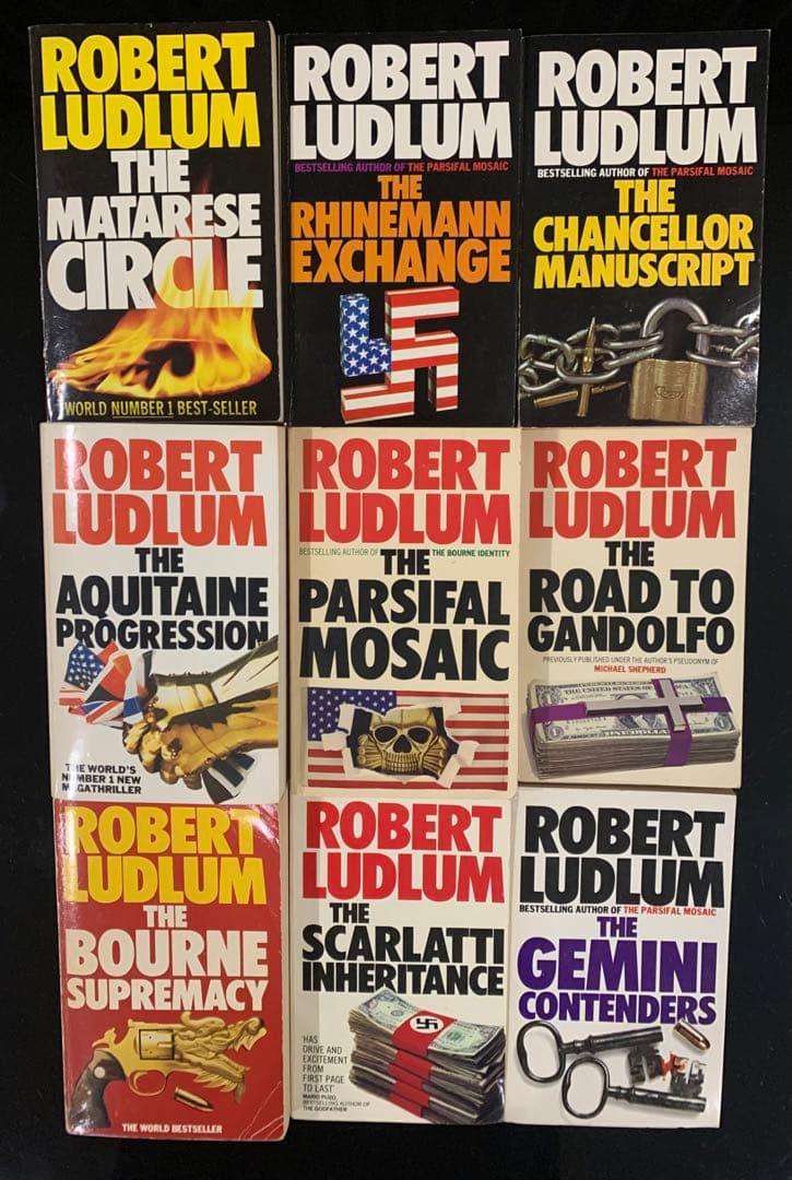 Robert Ludlum 小説セット 9冊
