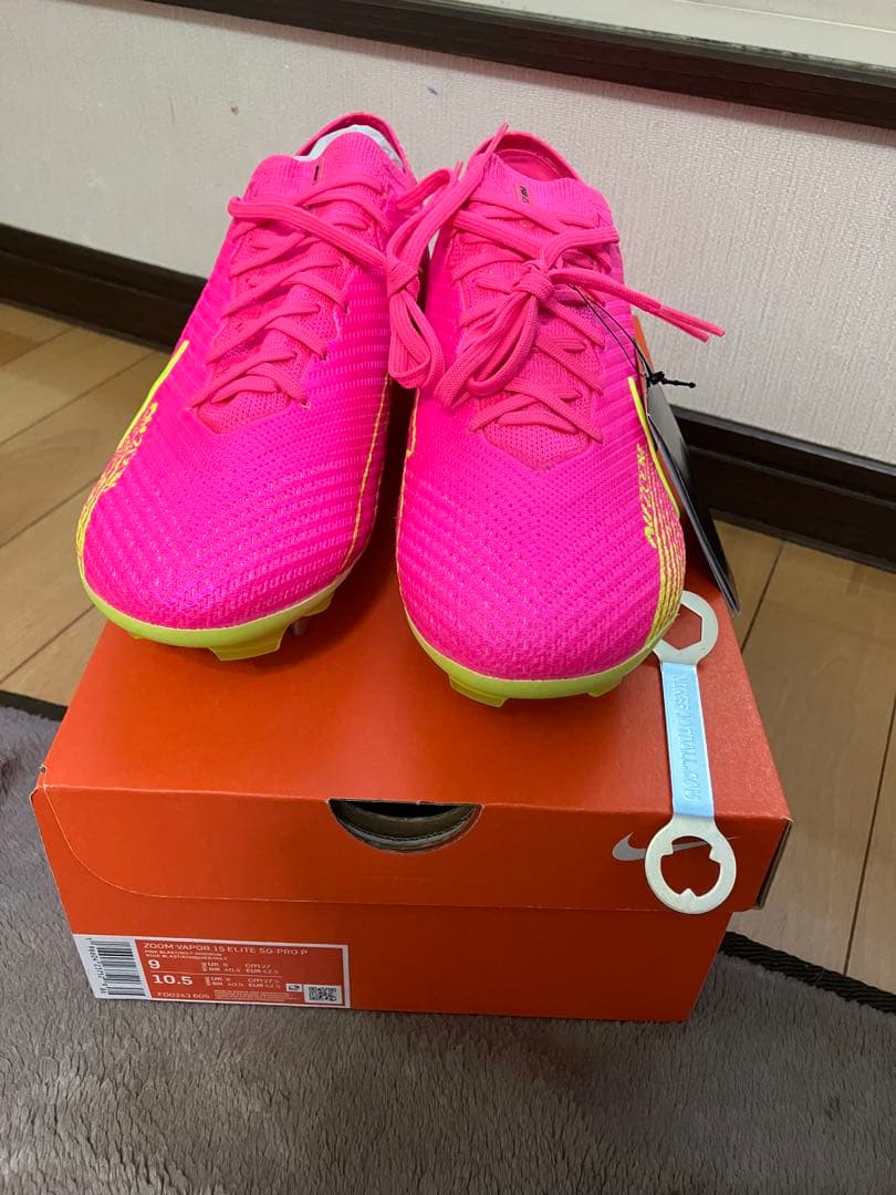 シューズ Nike Zoom Vapor 15 Elite SG-Pro uk8 27cm