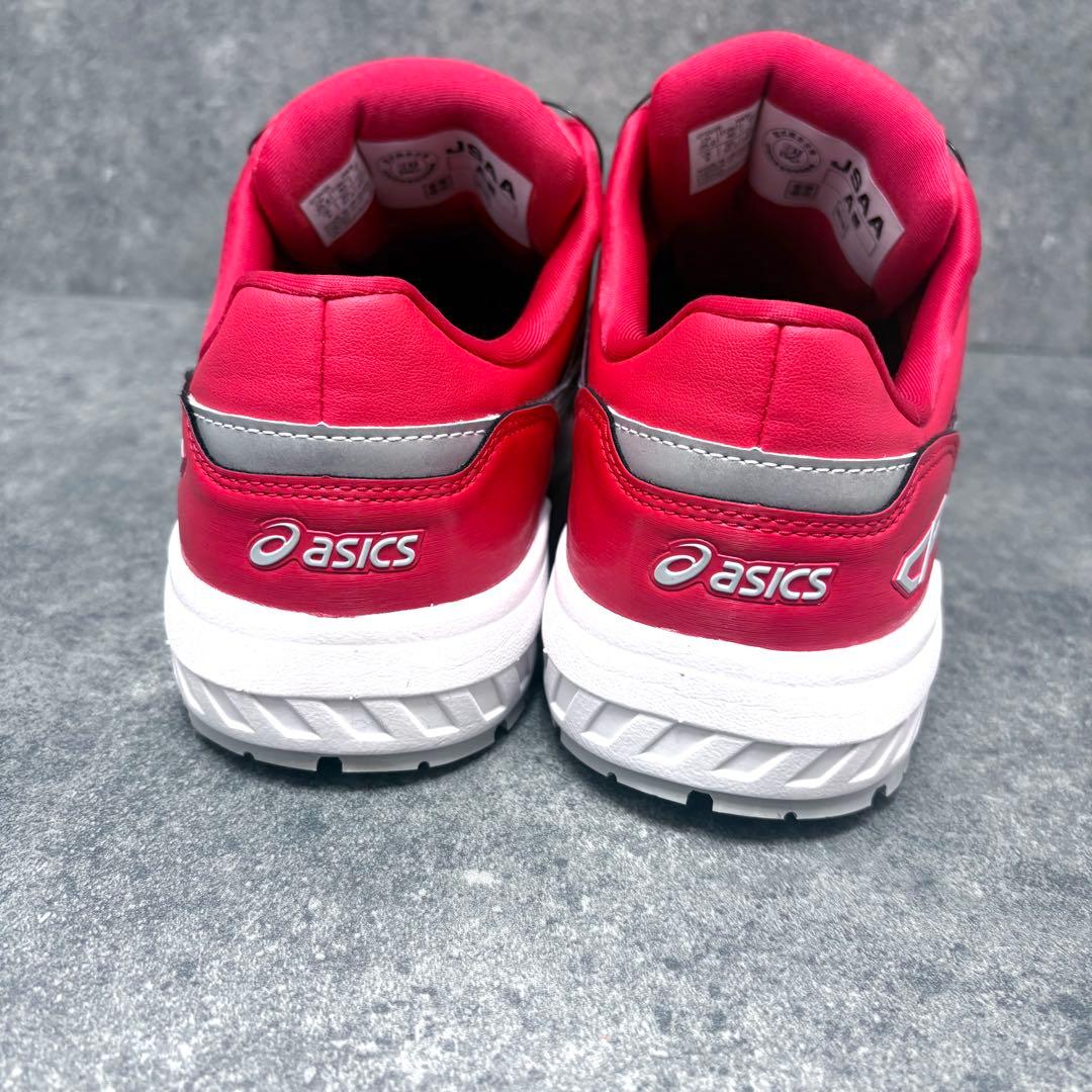 未使用✨ASICS ボアシステム安全靴 レッドウィンジョブCP306 Boa