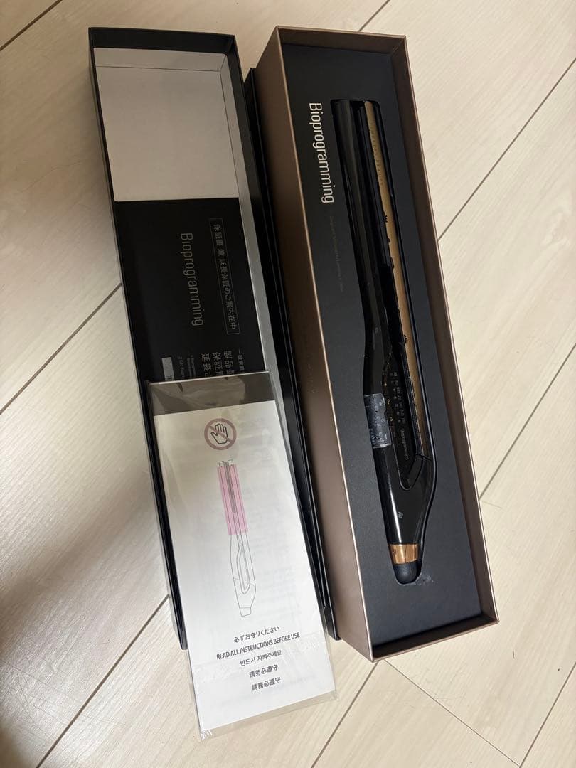 【ジャンク】ヘアビューロン 4D Plus ヘアアイロン 電源入らない 故障品