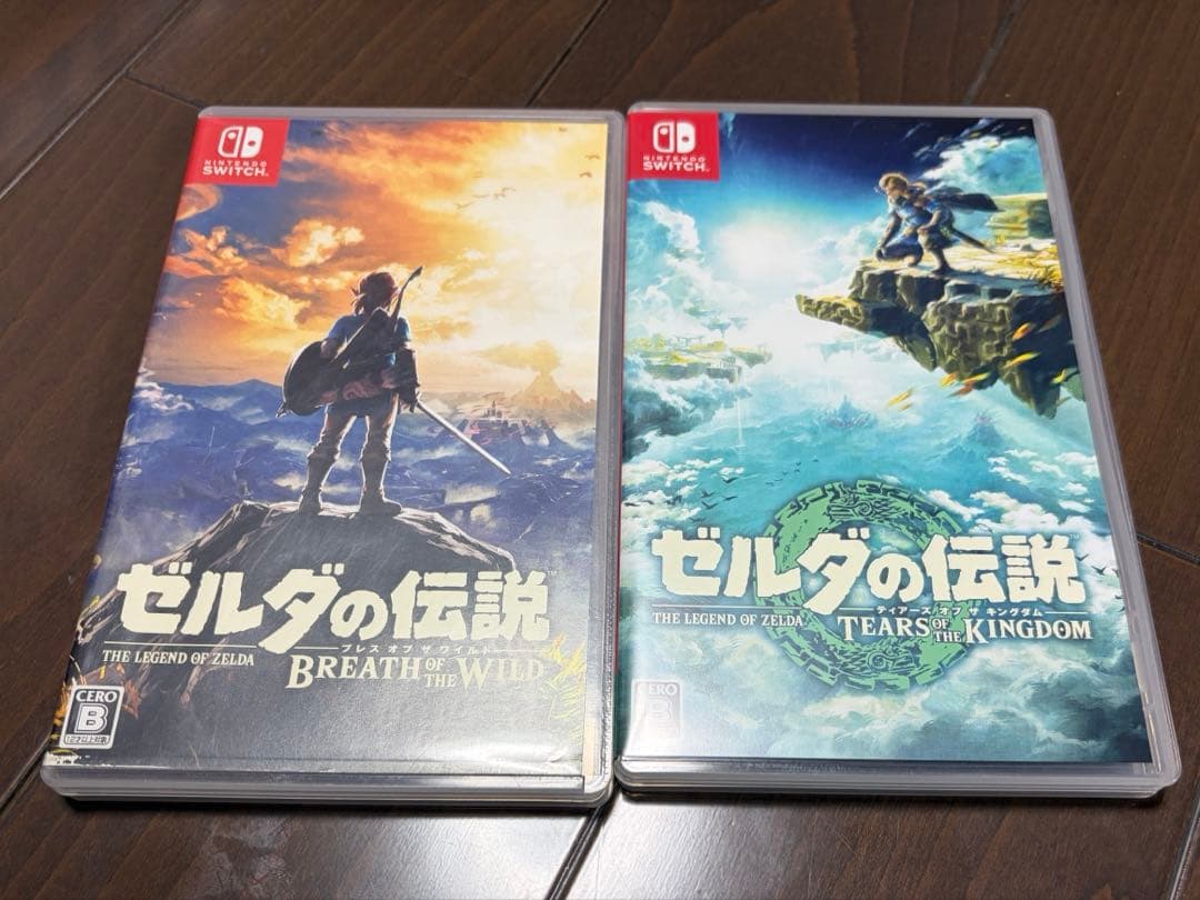 ゼルダの伝説 ブレスオブザワイルド、ティアーズオブザキングダム セット
