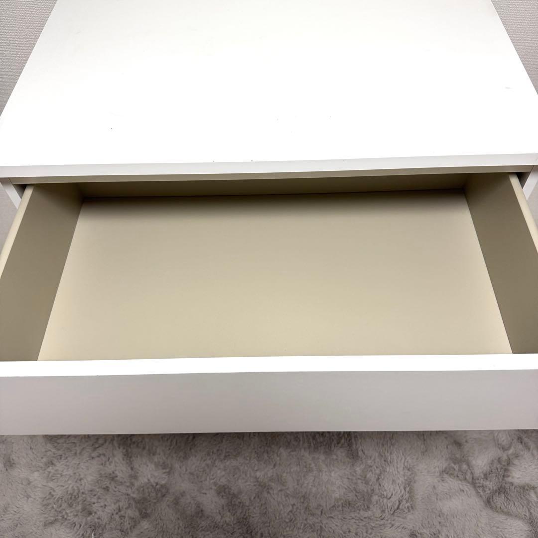 【ぴのこ】IKEA マルム　ホワイト 4段チェスト