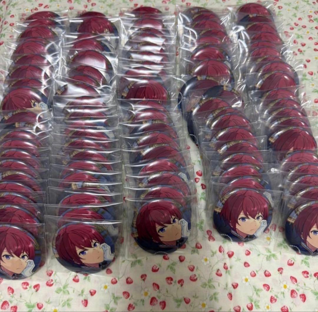 《バラ売り可》あんスタ 朱桜司 缶バッジ76個セット