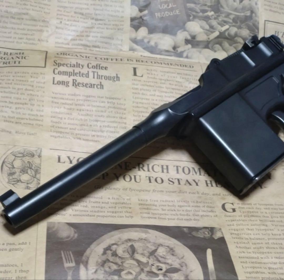 マルシン　モーゼルM712　モデルガン　ブローバック　　完成品　元箱・説明書付き