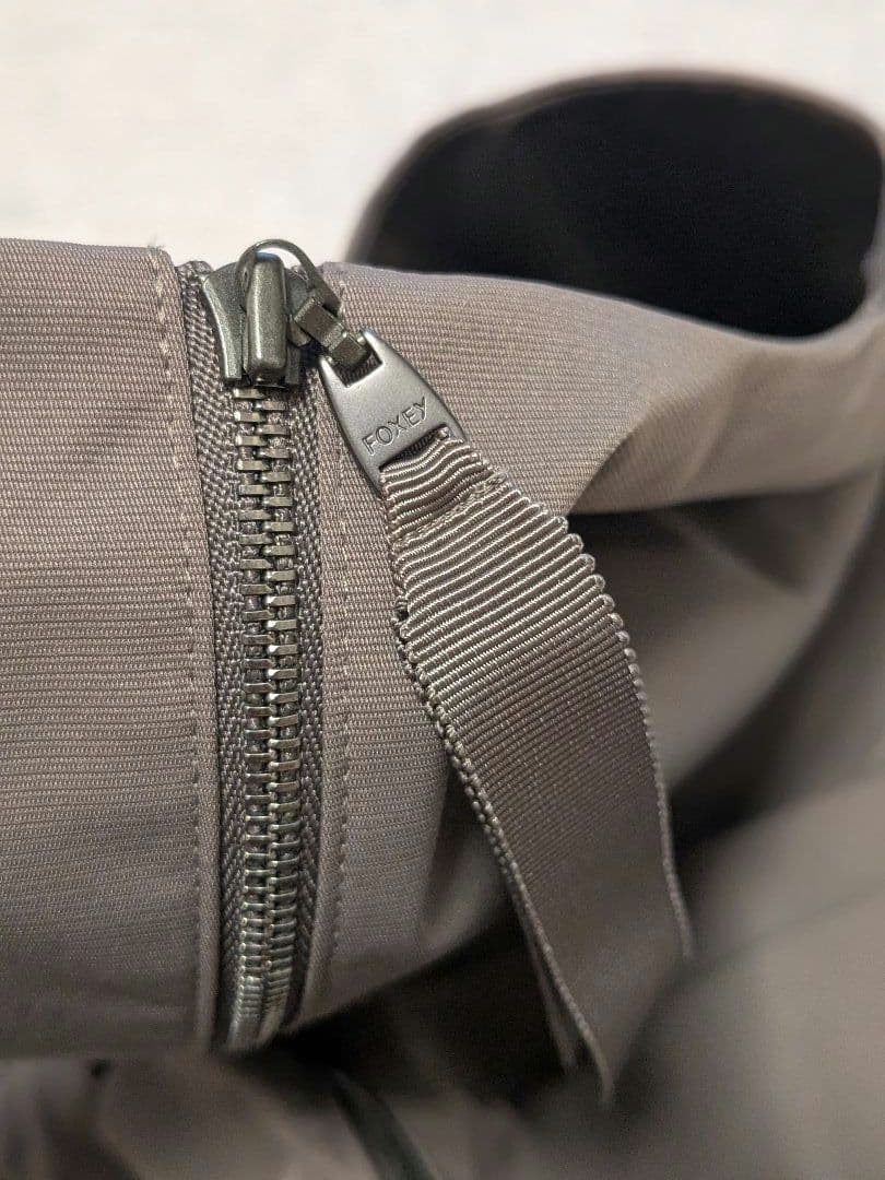 フォクシーニューヨーク ノースリーブワンピース グログランブーケ FOXEY