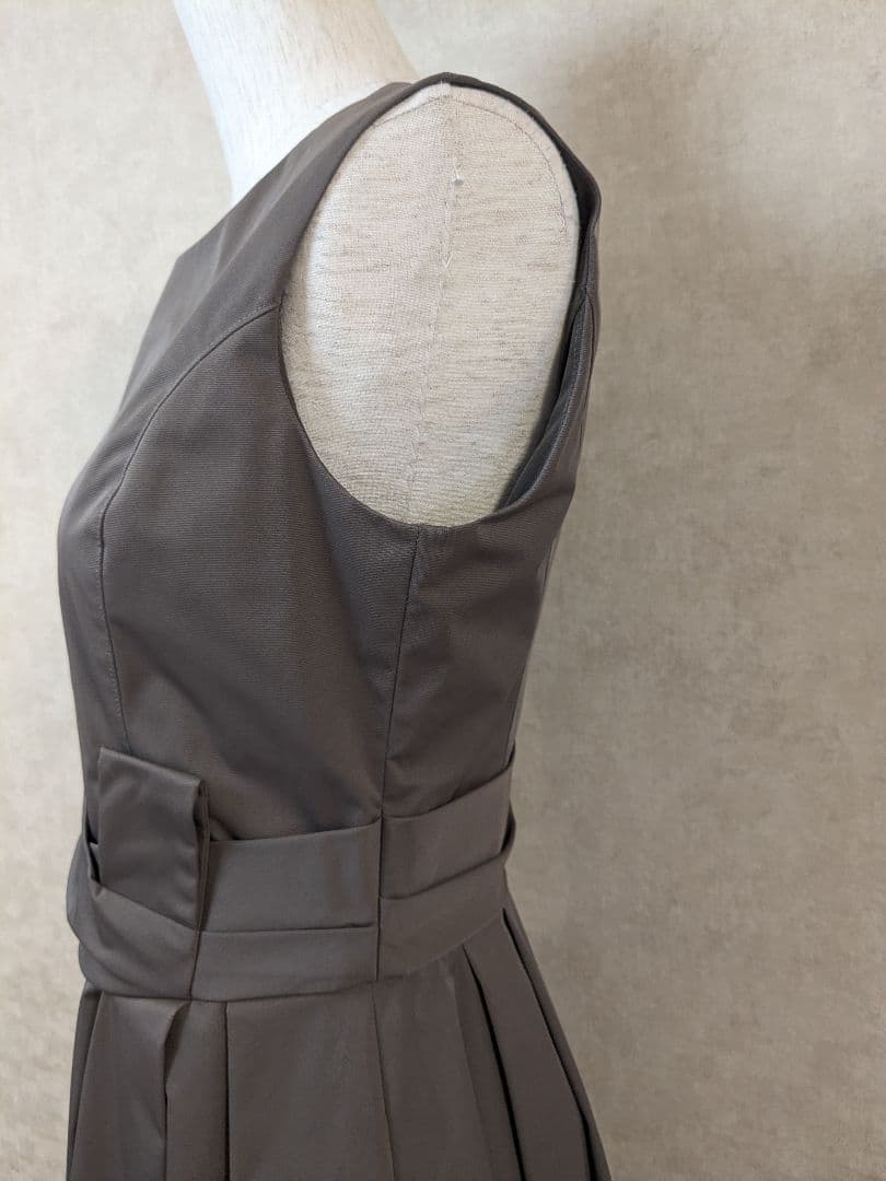 フォクシーニューヨーク ノースリーブワンピース グログランブーケ FOXEY