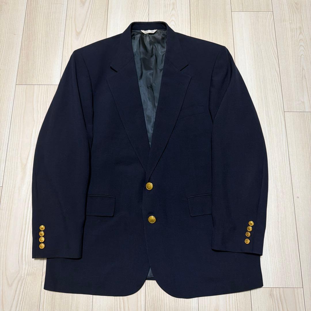 き*ち様 80s ポロユニバーシティクラブ　紺ブレザー　ポロバイラルフローレン