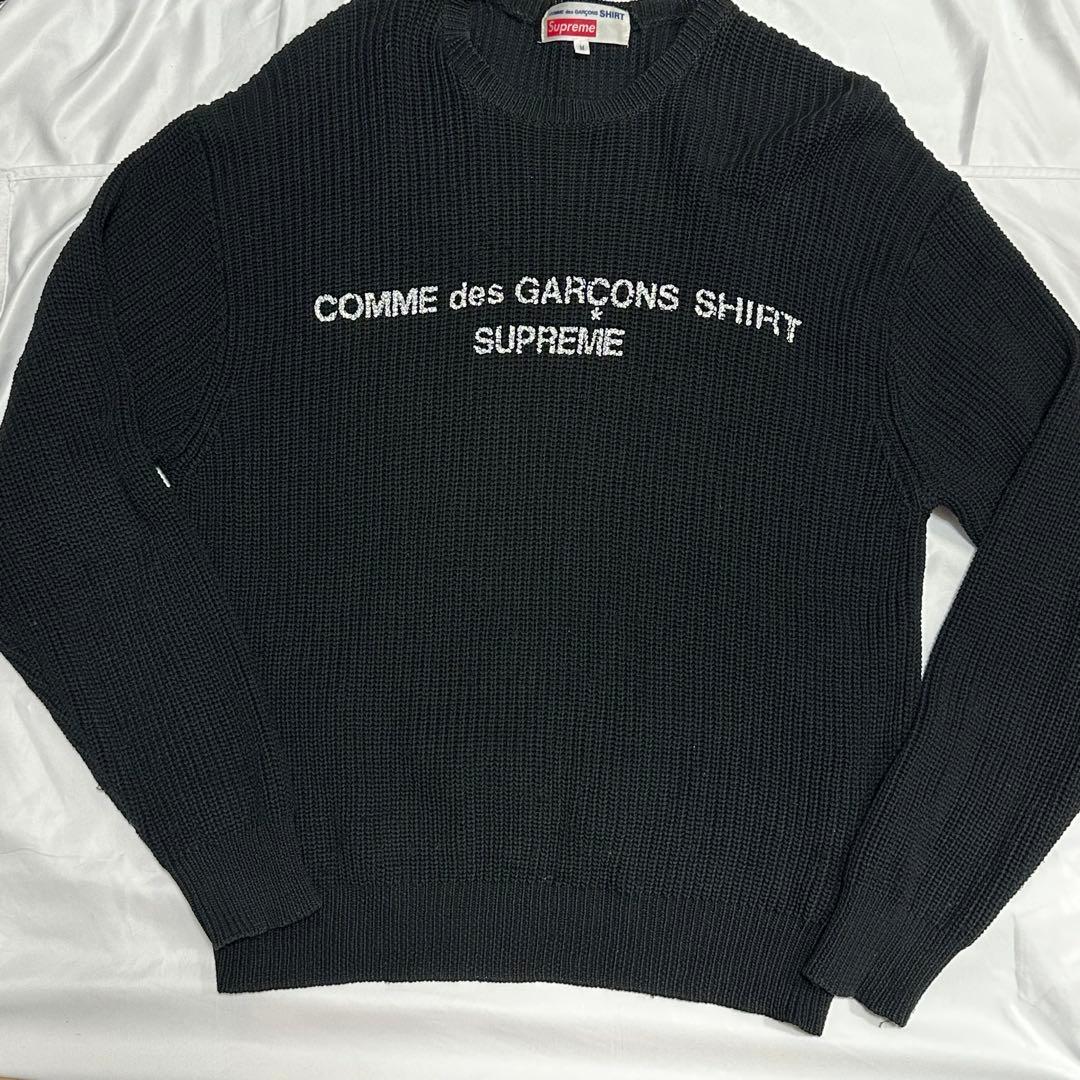 supreme × comme des garcons SHIRT M