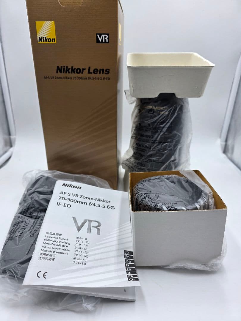 美品 ニコン Nikon AF-S VR Nikkor 70-300mm