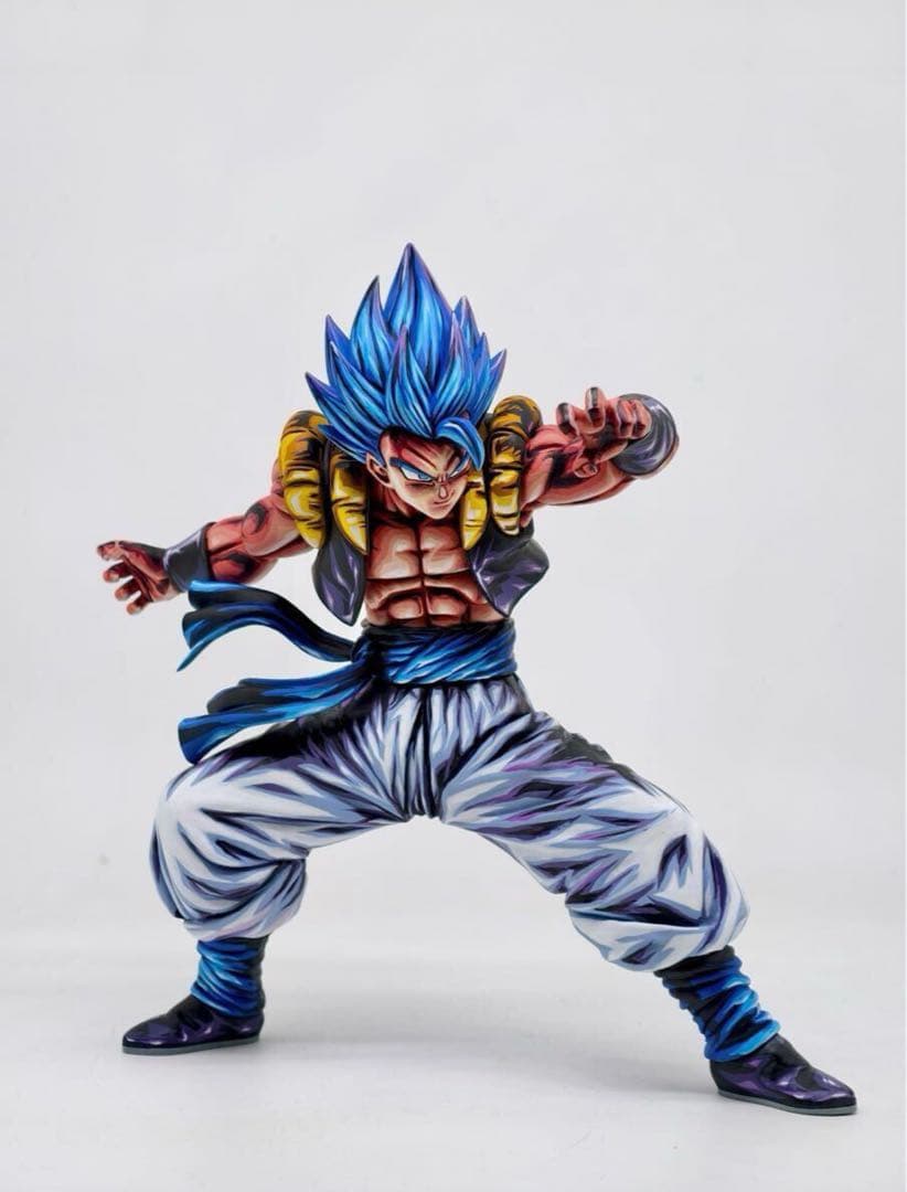 く*ぎ様 ドラゴンボール　フィギュア　リペイント 超サイヤ人ゴッド超サイヤ人ゴジ