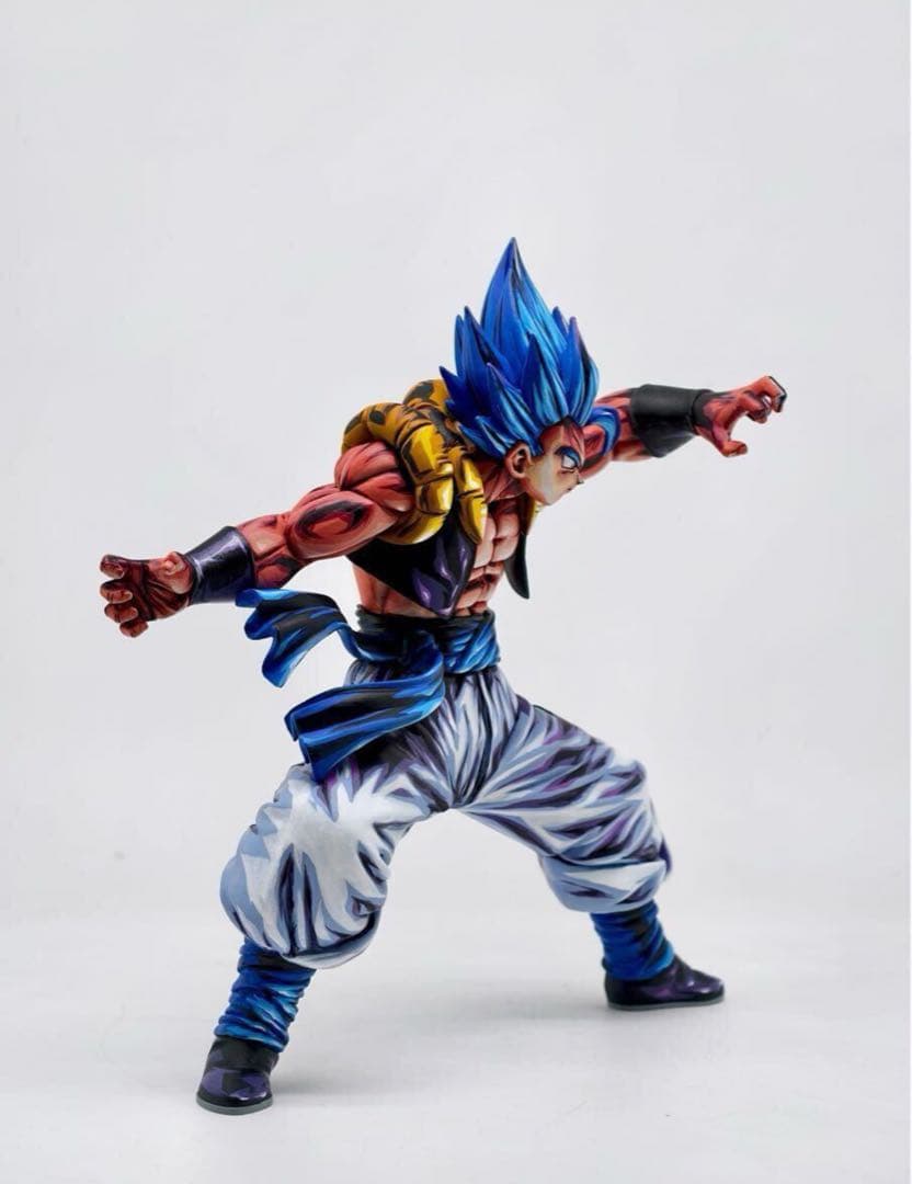 く*ぎ様 ドラゴンボール　フィギュア　リペイント 超サイヤ人ゴッド超サイヤ人ゴジ
