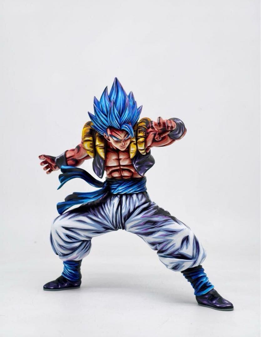く*ぎ様 ドラゴンボール　フィギュア　リペイント 超サイヤ人ゴッド超サイヤ人ゴジ