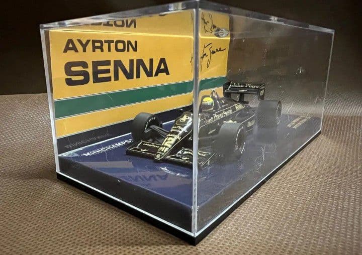 アイルトンセナ/ミニチャンプス1/43ロータス98T(JPS仕様)