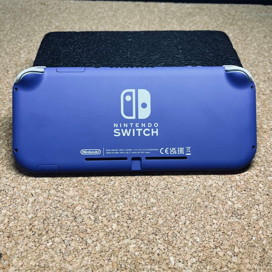 美品】Nintendo switch Lite/ブルーAC充電ケーブル.ガイド