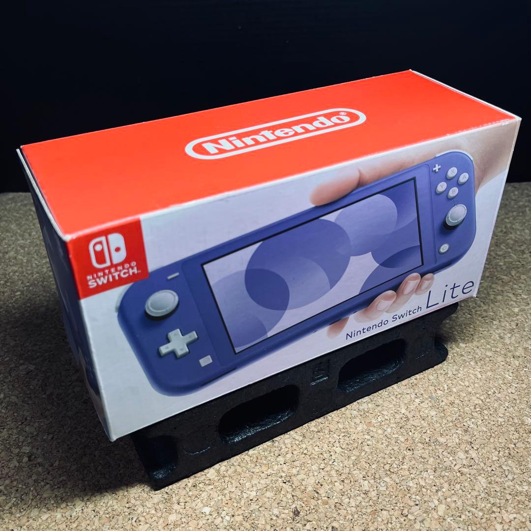 美品】Nintendo switch Lite/ブルーAC充電ケーブル.ガイド