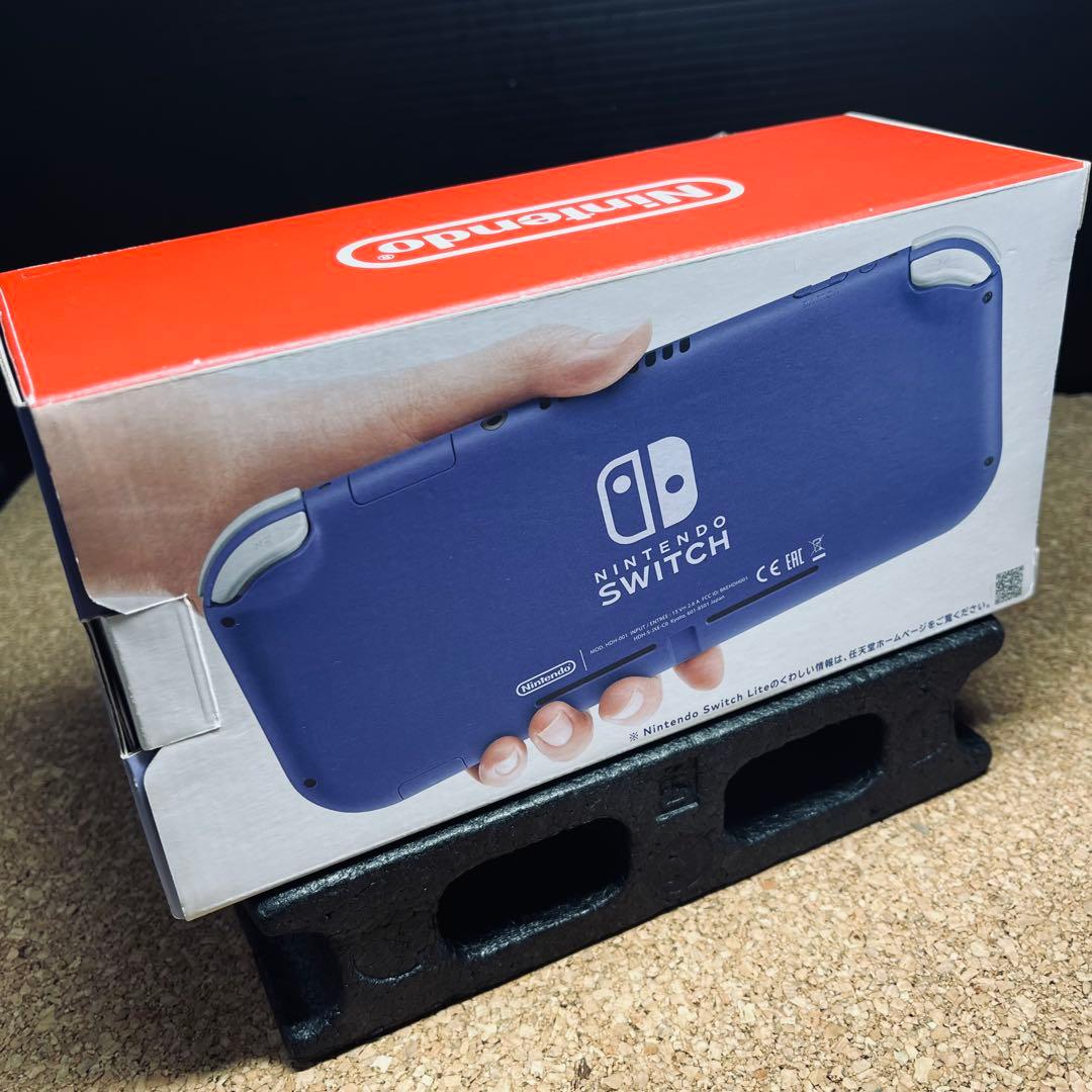 美品】Nintendo switch Lite/ブルーAC充電ケーブル.ガイド