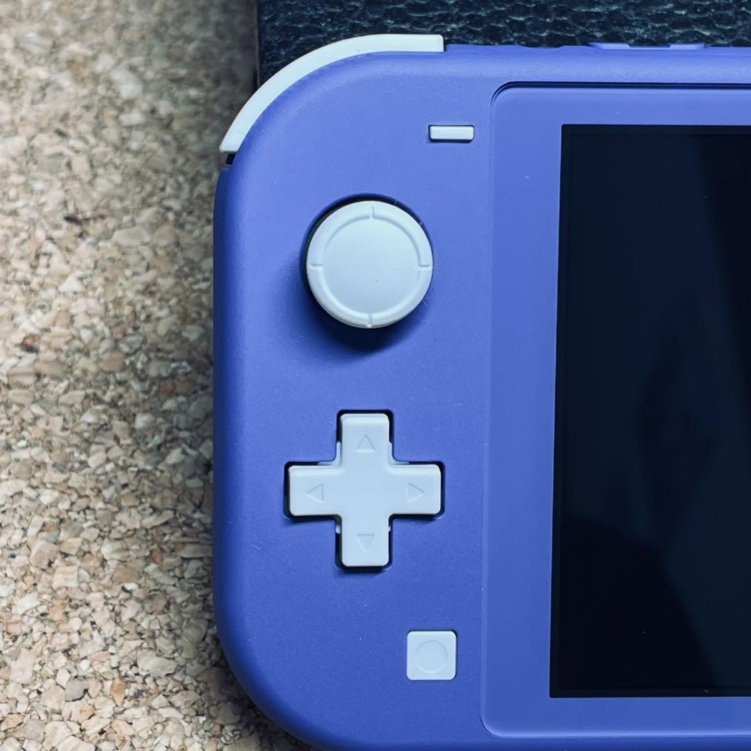 美品】Nintendo switch Lite/ブルーAC充電ケーブル.ガイド