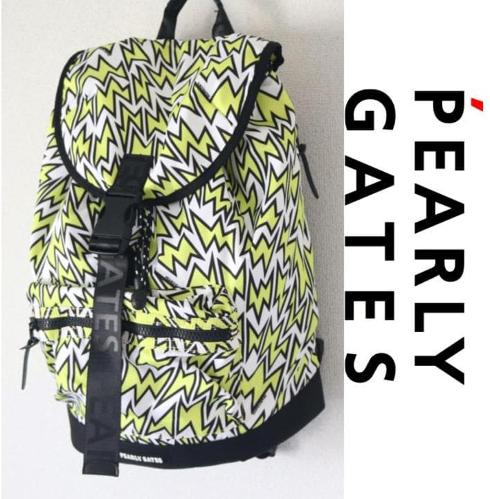 35,200円新品タグ付き【パーリーゲイツ】エレキ柄シリーズ リュックサック