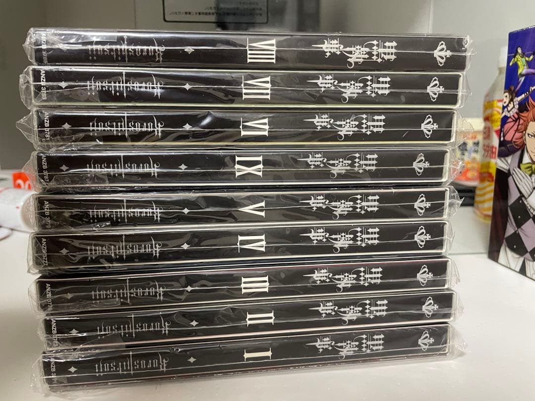 アニメイト特典付 黒執事 アニメⅠ期 完全生産DVD1〜9 全巻セット クロコレ