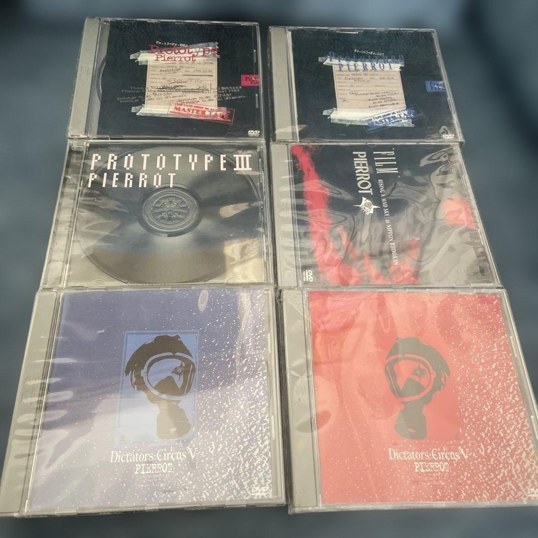 Pierrot PV ＆ LIVE DVD 6枚セット