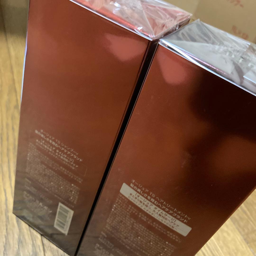 Aujua タイムサージ500ml シャンプーとトリートメントセット