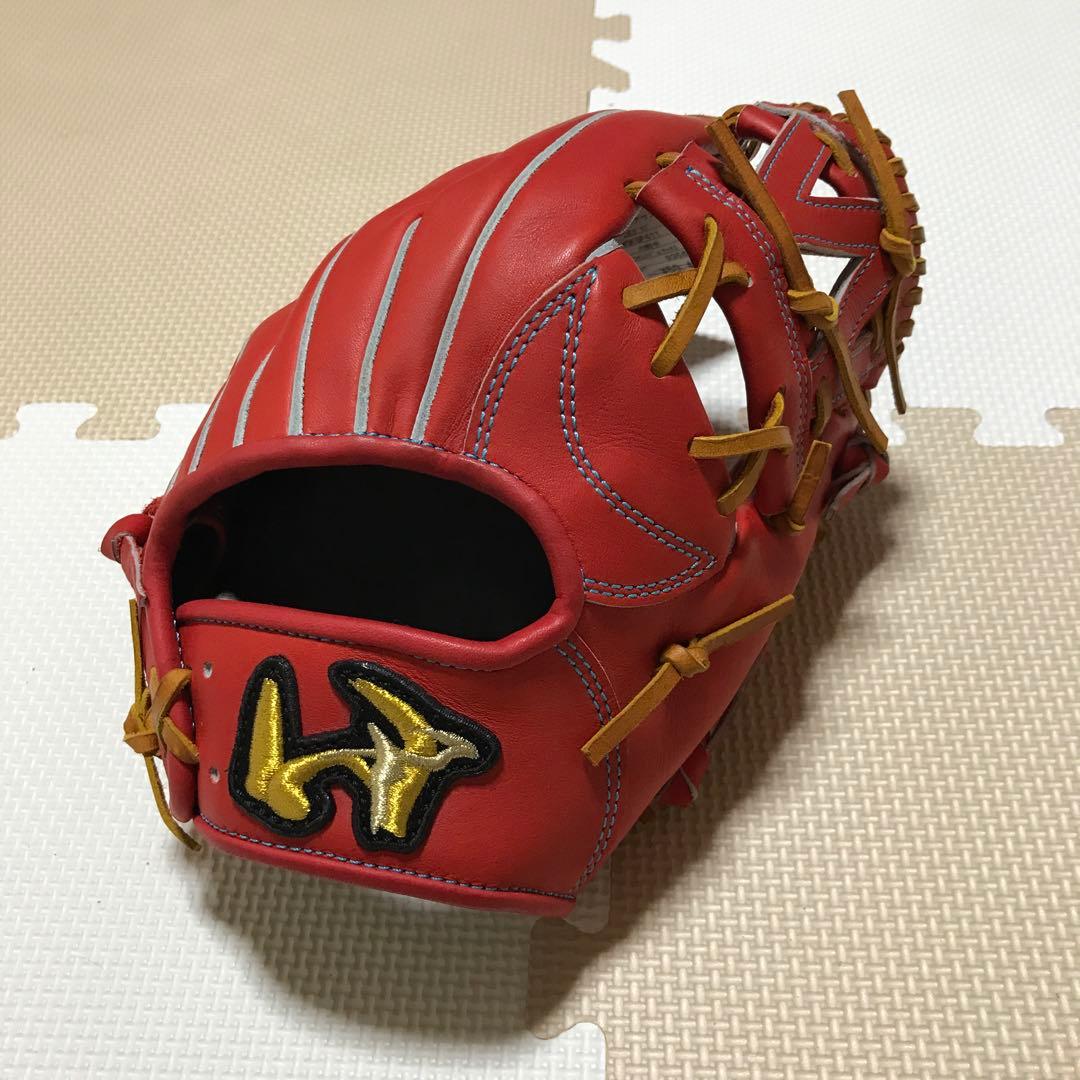 ワールドペガサス　硬式グラブ　内野手用　WGKGP411 型付け済