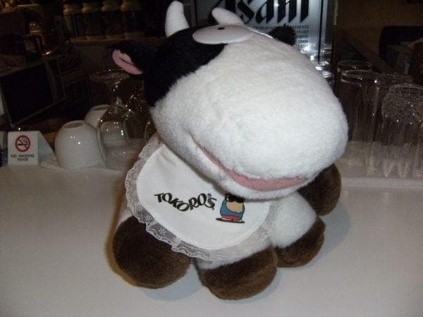 所ジョージ ＆ 明治 北海道 十勝チーズ 宣伝用 マスコット 人形 ぬいぐるみ