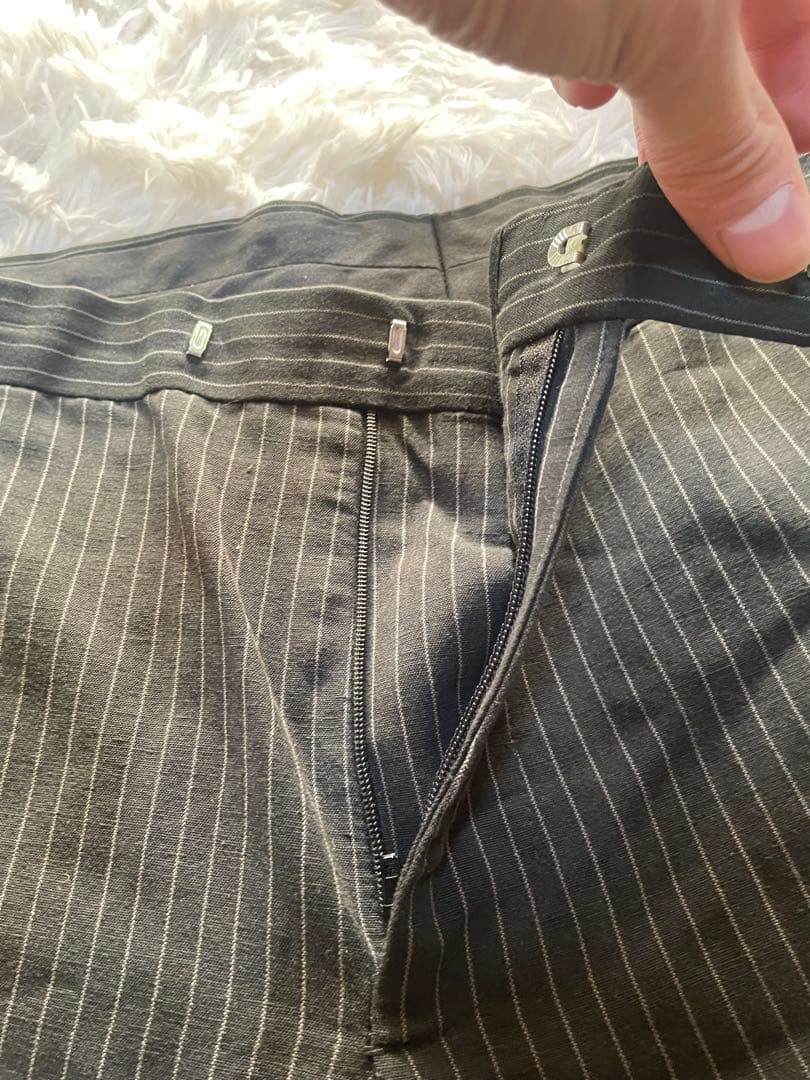 ご*り様 【極美品】【希少】ヴェロニク・ブランキーノ　ストライプ✨️スラックス✨