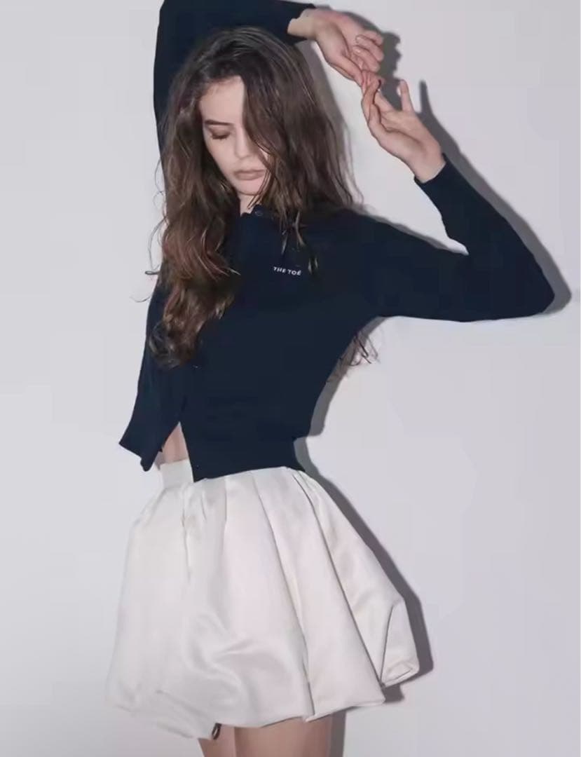 the toe venice balloon skirt ホワイト thetoe