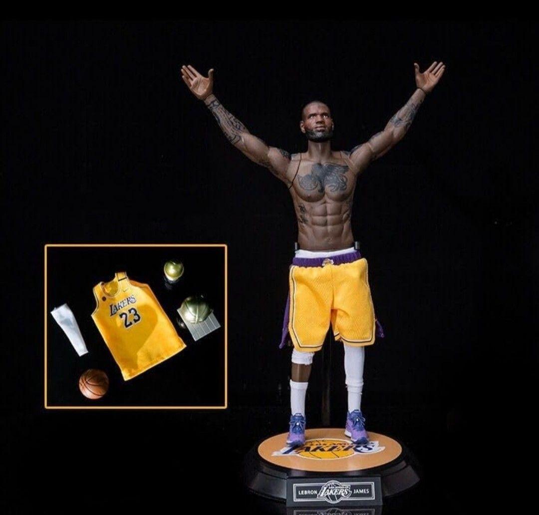 新品　1/6　レブロン・ジェームズ スタチューフィギュア　約30cm　レイカーズ