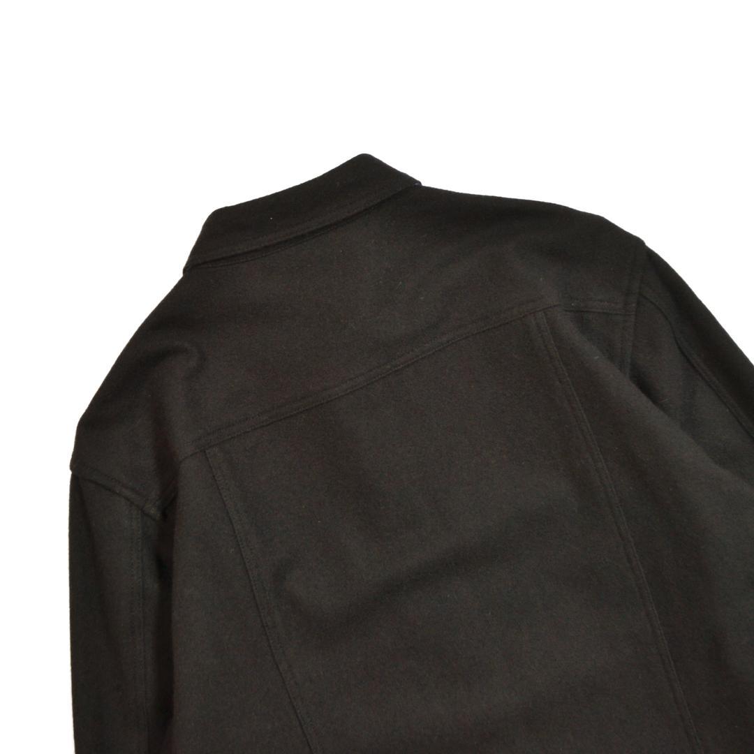 【極美品】Burberryバーバリー ウール混ノヴァチェック柄カバーオールＬ黒