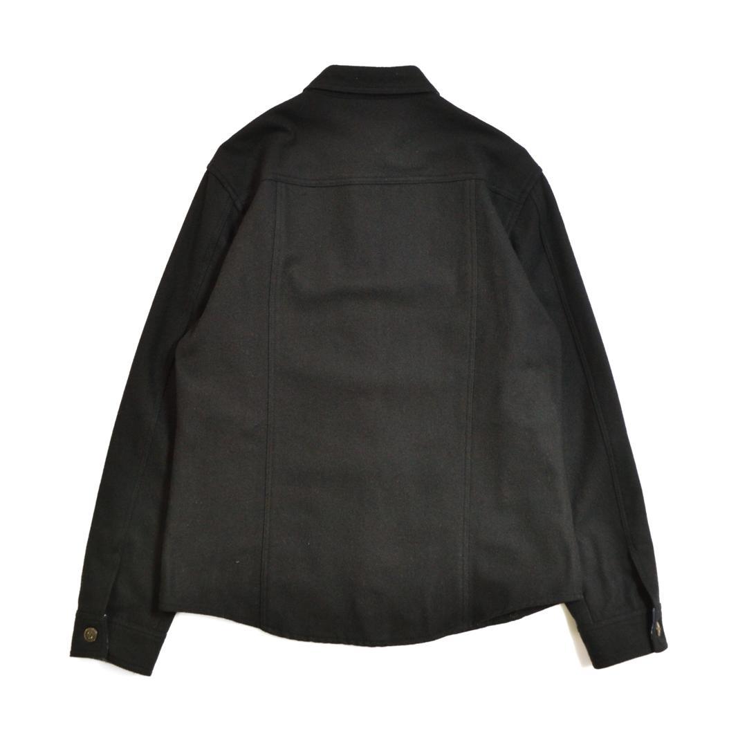 【極美品】Burberryバーバリー ウール混ノヴァチェック柄カバーオールＬ黒