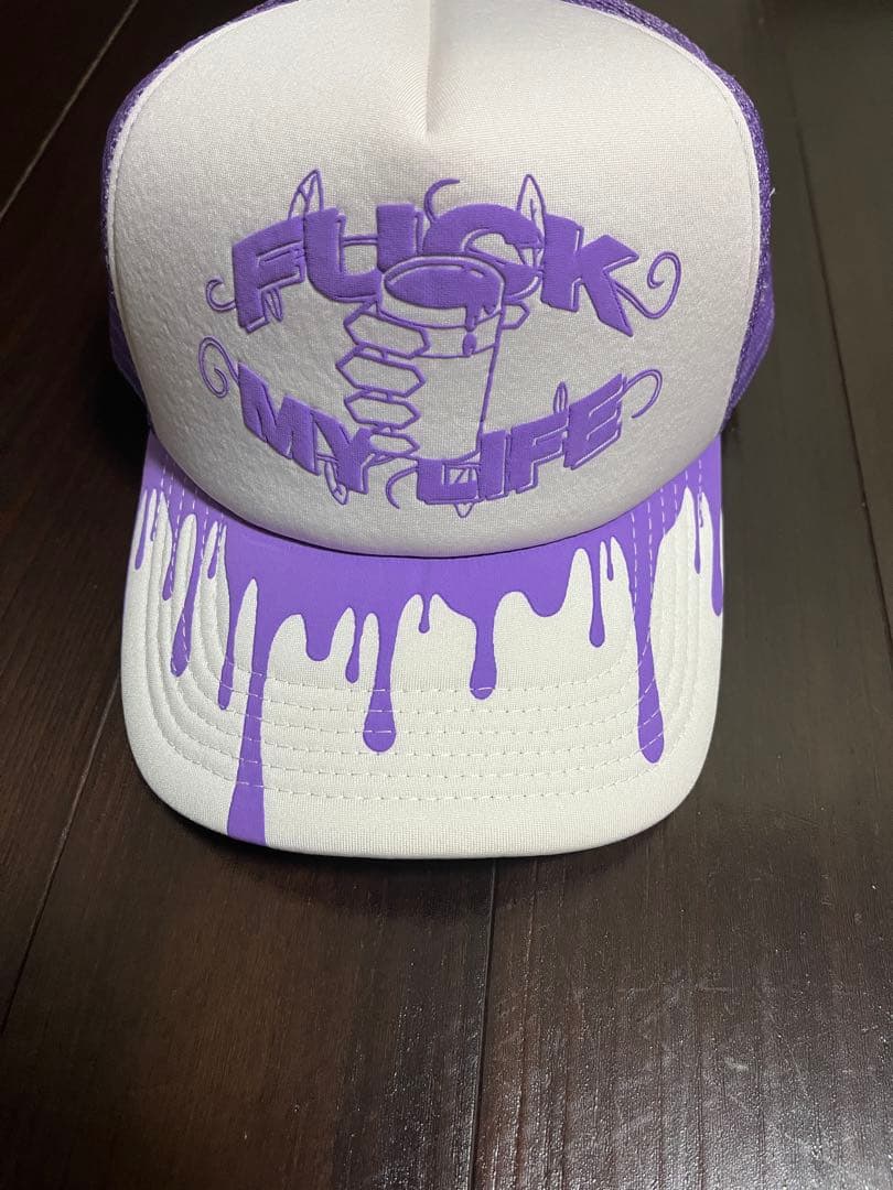 メッシュキャップFUCK MY LIFE