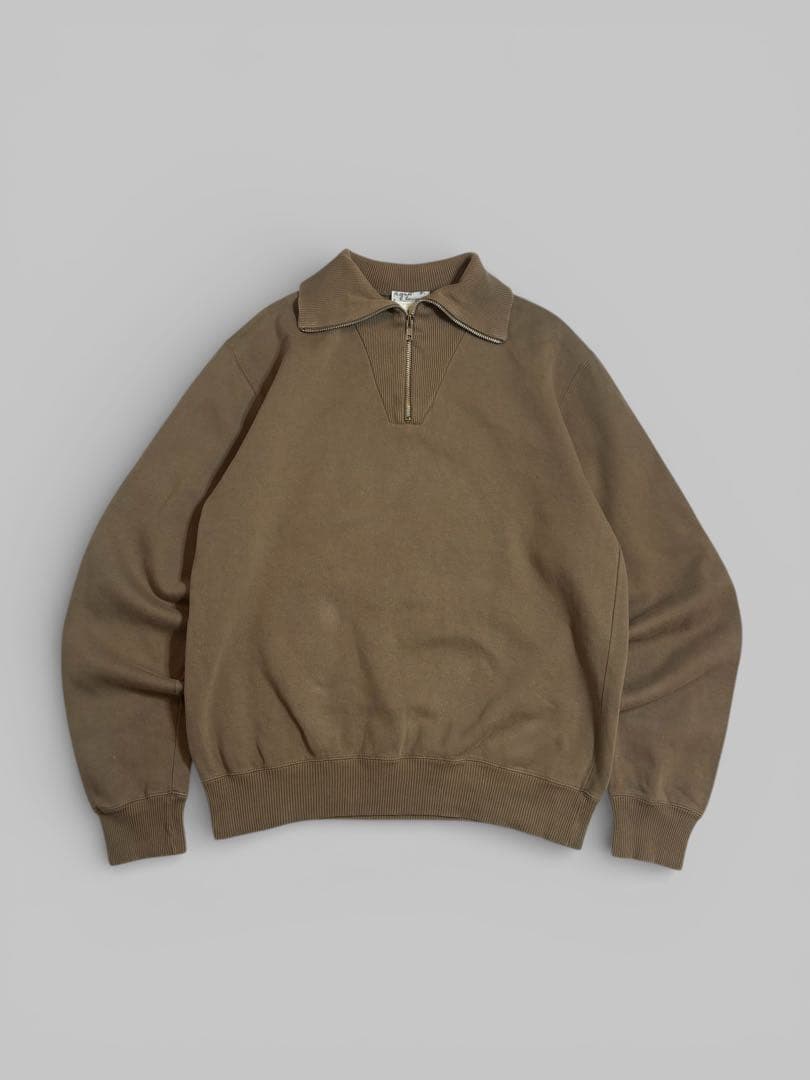 トップス 90s agnes b. homme highneck halfzipsweat